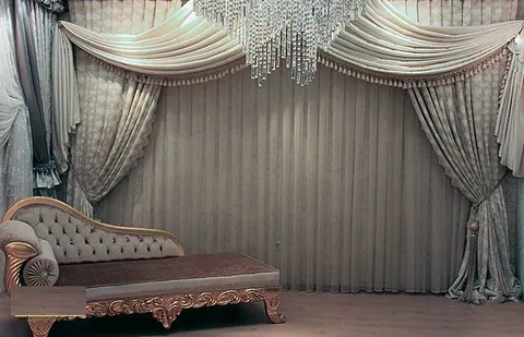 ستائر فاخرة للصالونات